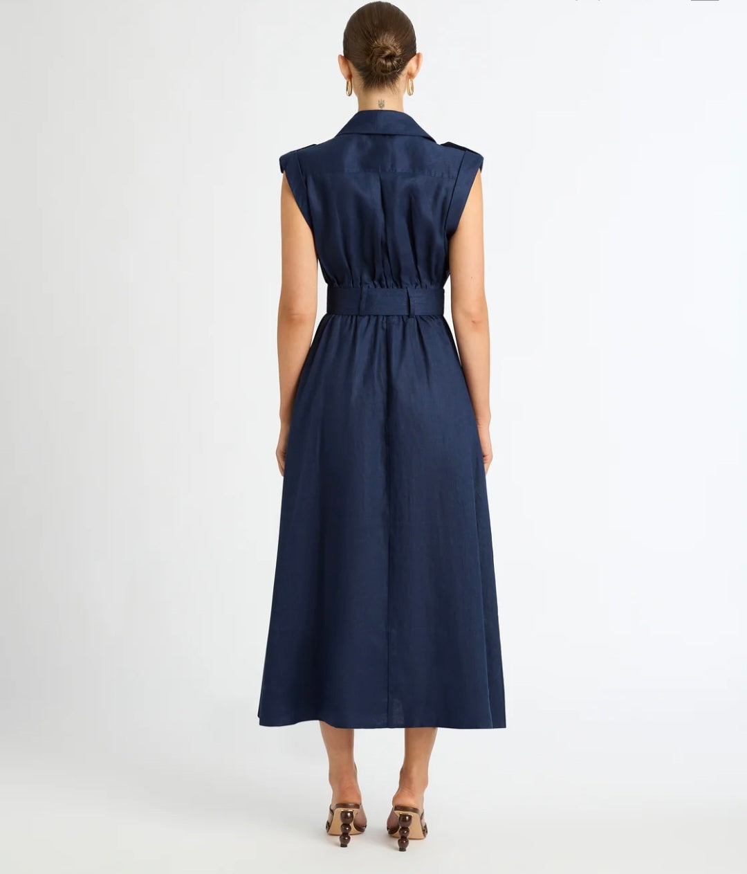 Blue Linen Maxi Dress | Maxi Dress | Linen Dress | Linen Clothing | 100% Organic Linen