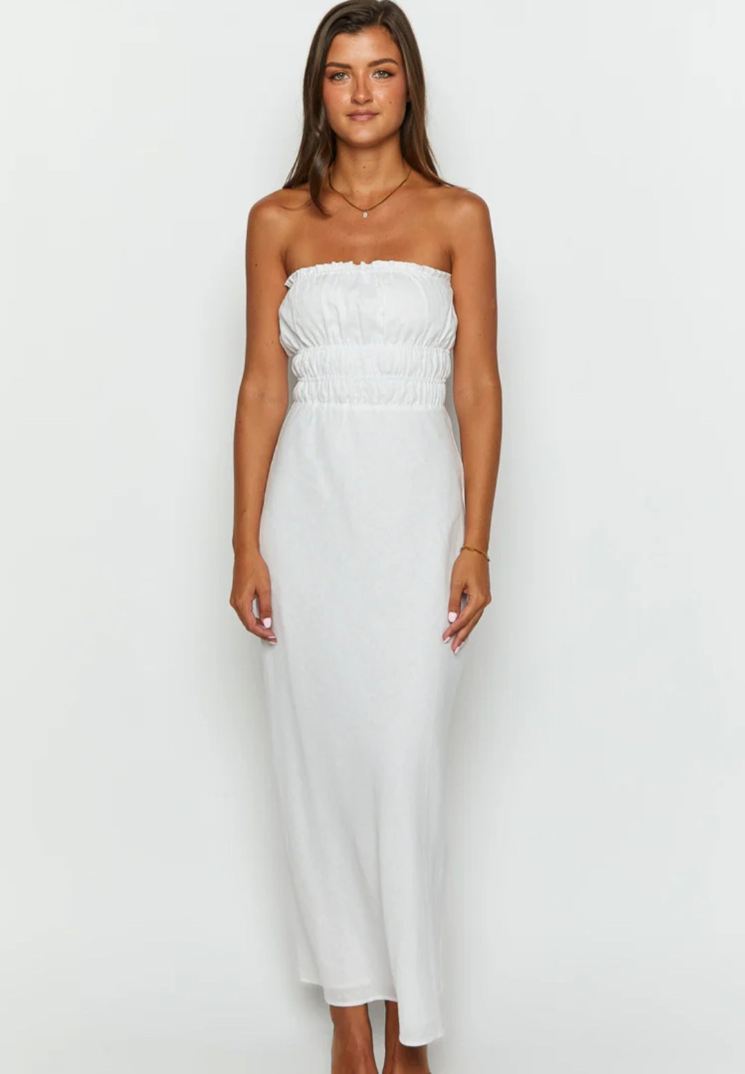 White Cotton Dress | Maxi Dress | Cotton Dress | 100% Organic Cotton | Summer Dress